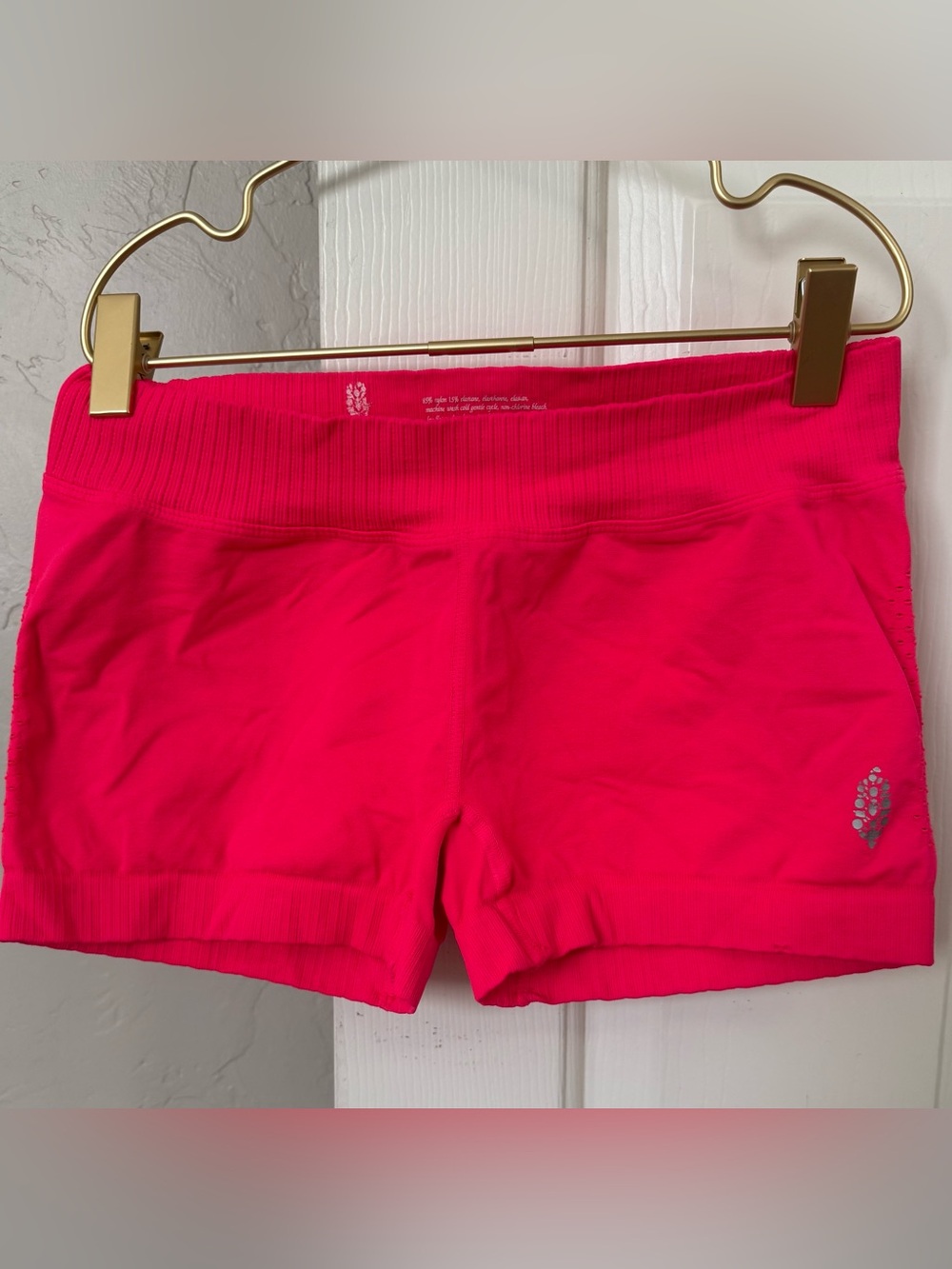 FP Movement by Free People Pink Seamless Athletic Shorts